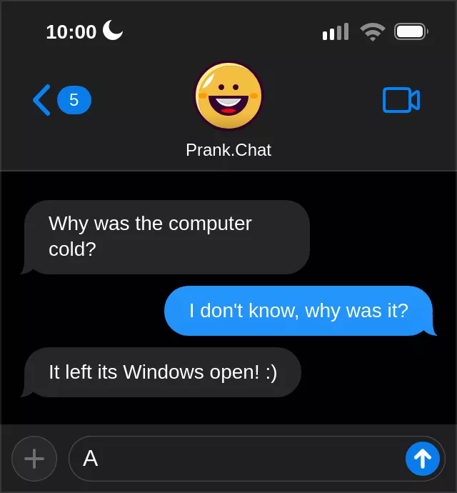 Sms Joke #240108-011